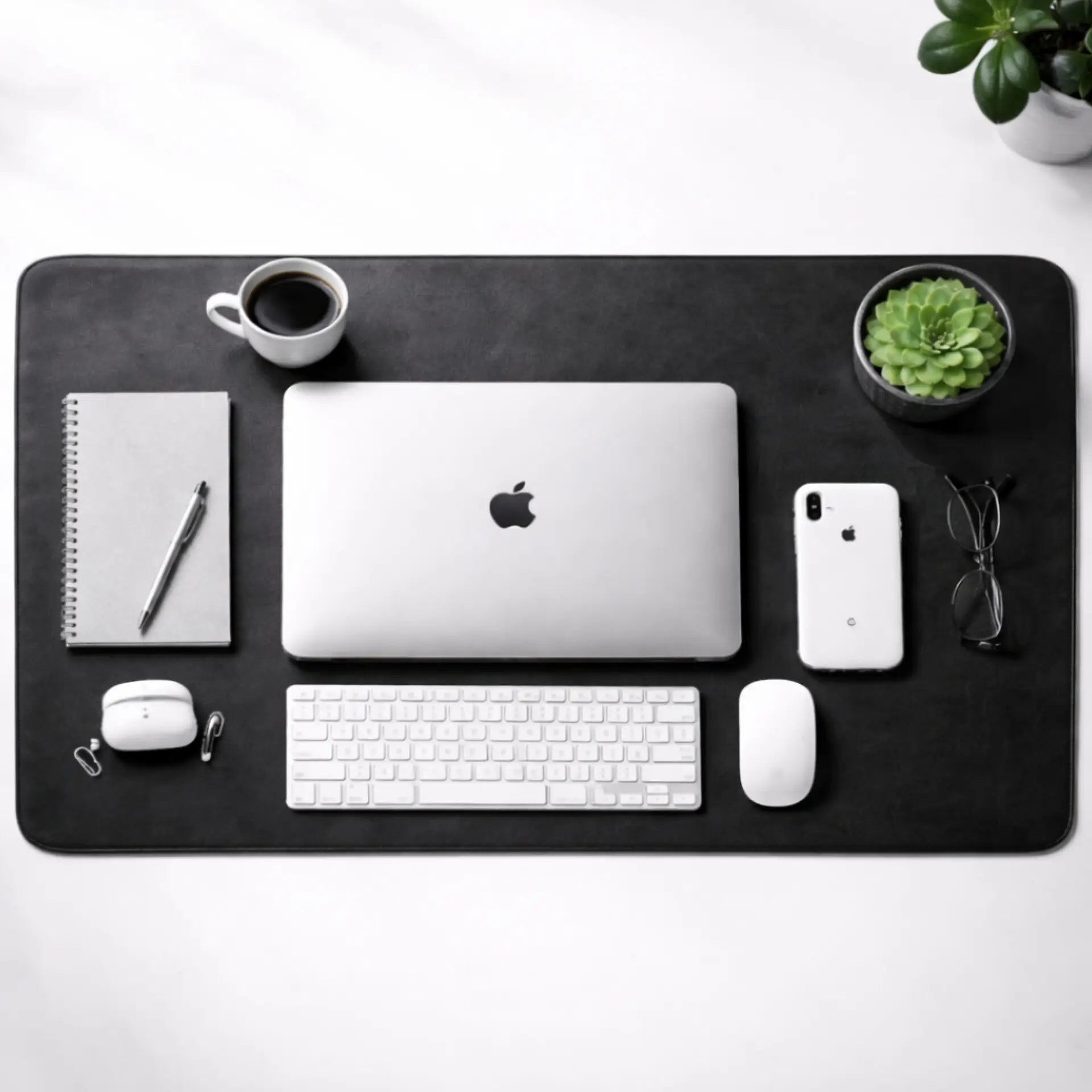 Desdet Premium Vegan Leather Desk Mat | Reversible & Large