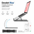Desdet Rise | Adjustable Foldable Aluminium Laptop Stand