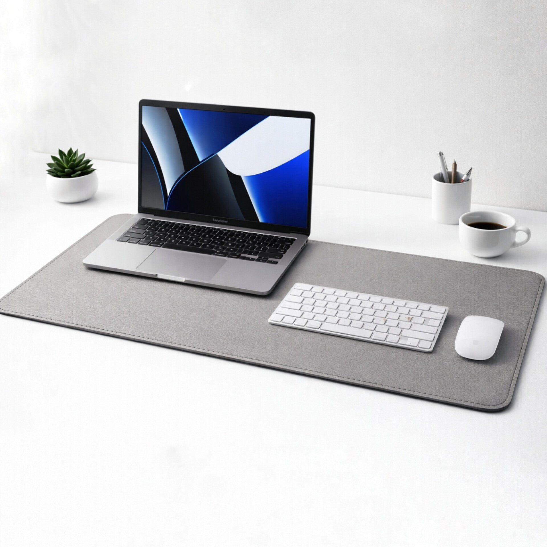 Desdet Premium Vegan Leather Desk Mat | Reversible & Large